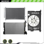A/C Cooling Fan, Radiator & Condenser Kit for Toyota Corolla 1.8L (2014–2015)