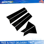6Pcs Glossy Black Window Pillar Post Cover for Honda Civic FE FL (2022–2025)