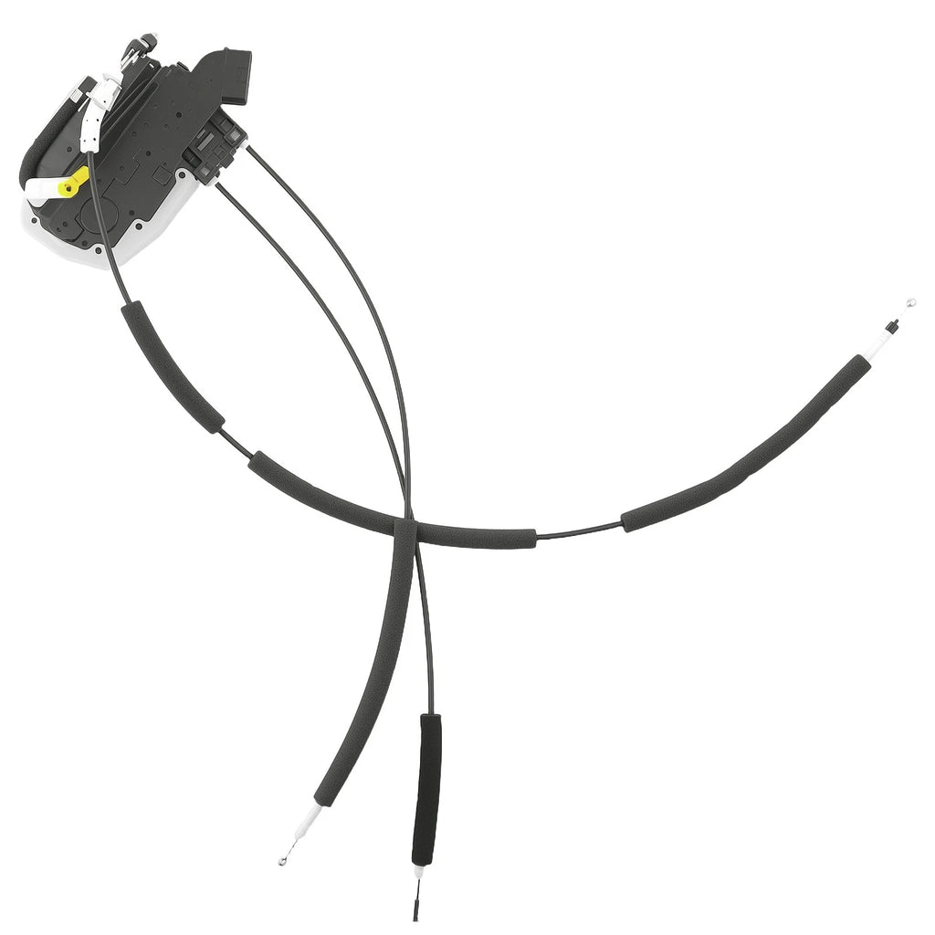Door Lock Actuator Front for Nissan Versa 12-17 80501-3BA1A 4-Pin Black Metal