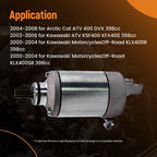 Starter Motor for Suzuki ATV LT-Z400 Quadsport (2003–2011)