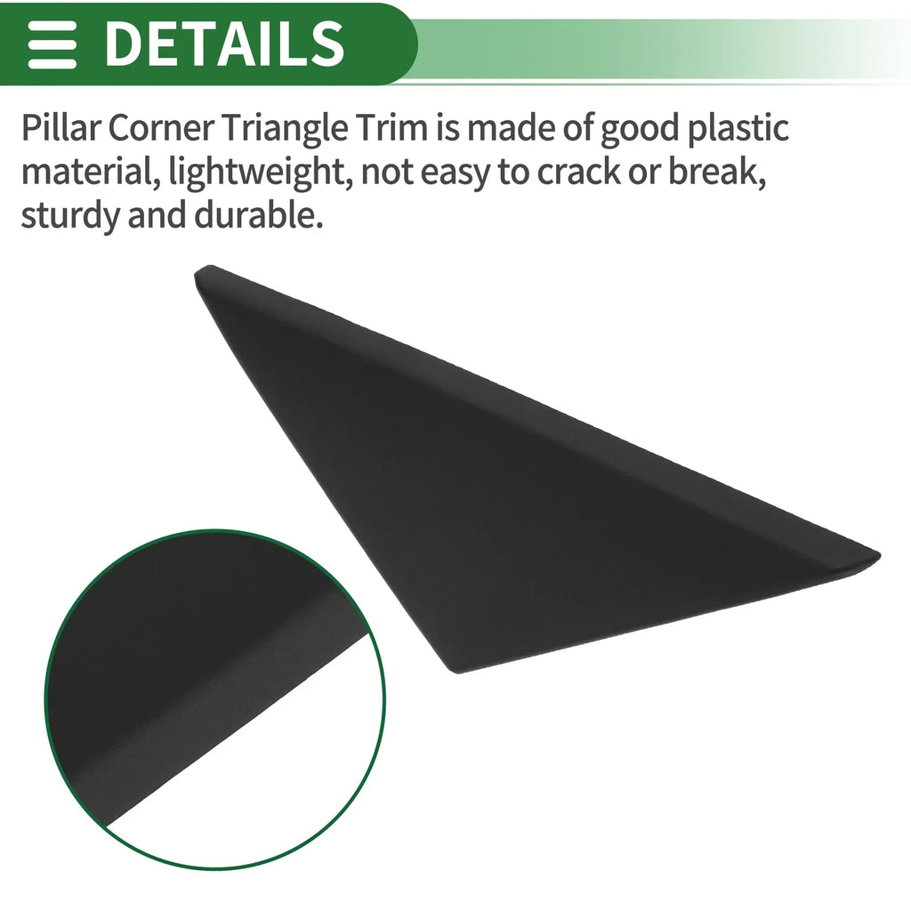 Front Left Side Door Pillar Window Trim for Hyundai Tuscani (2001-2009)