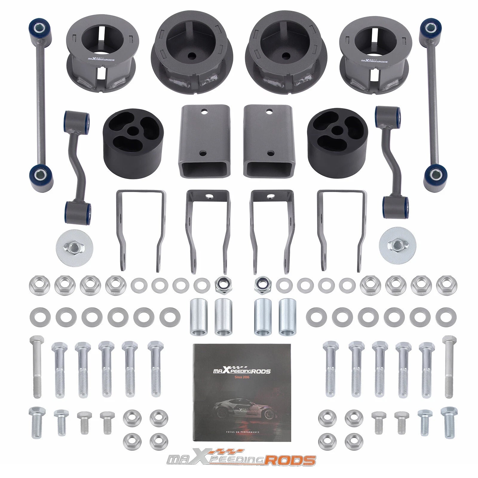 2.5" Front Rear Lift Kit for Jeep Wrangler JL (2018-2022)