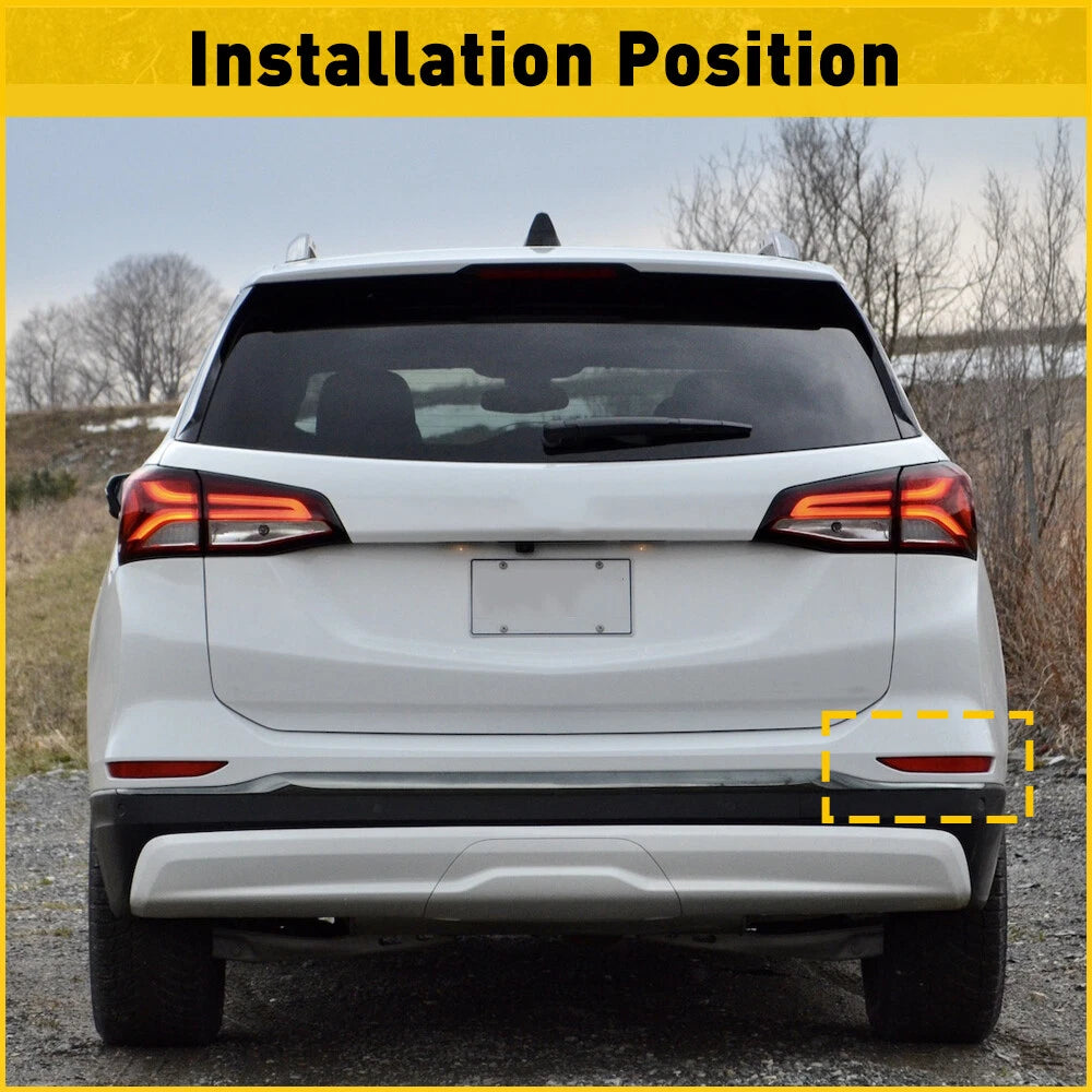 Right Rear Bumper Reflector Light for Chevrolet Equinox (2018-2022)