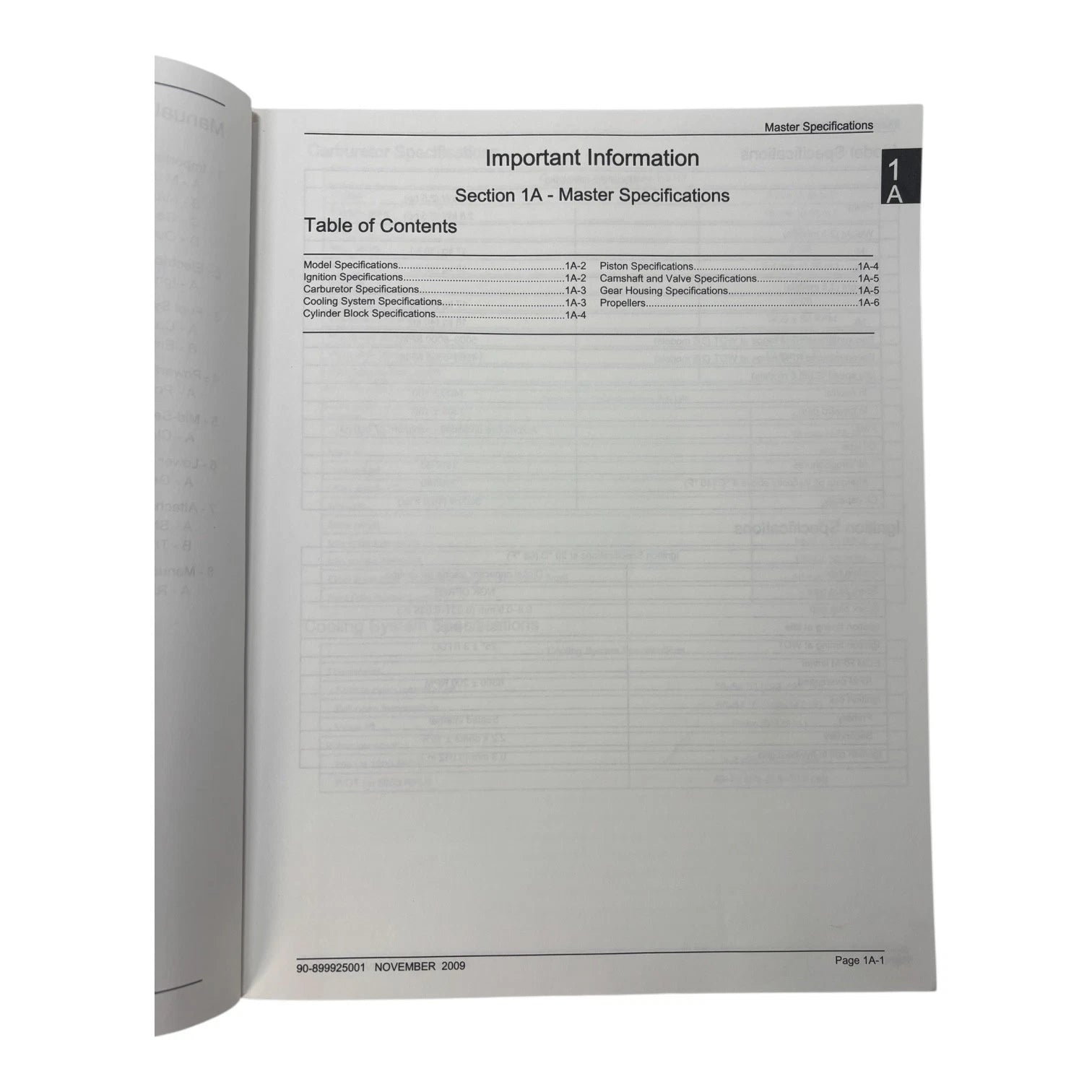Service Manual for Mercury 90-899925001 (2009)