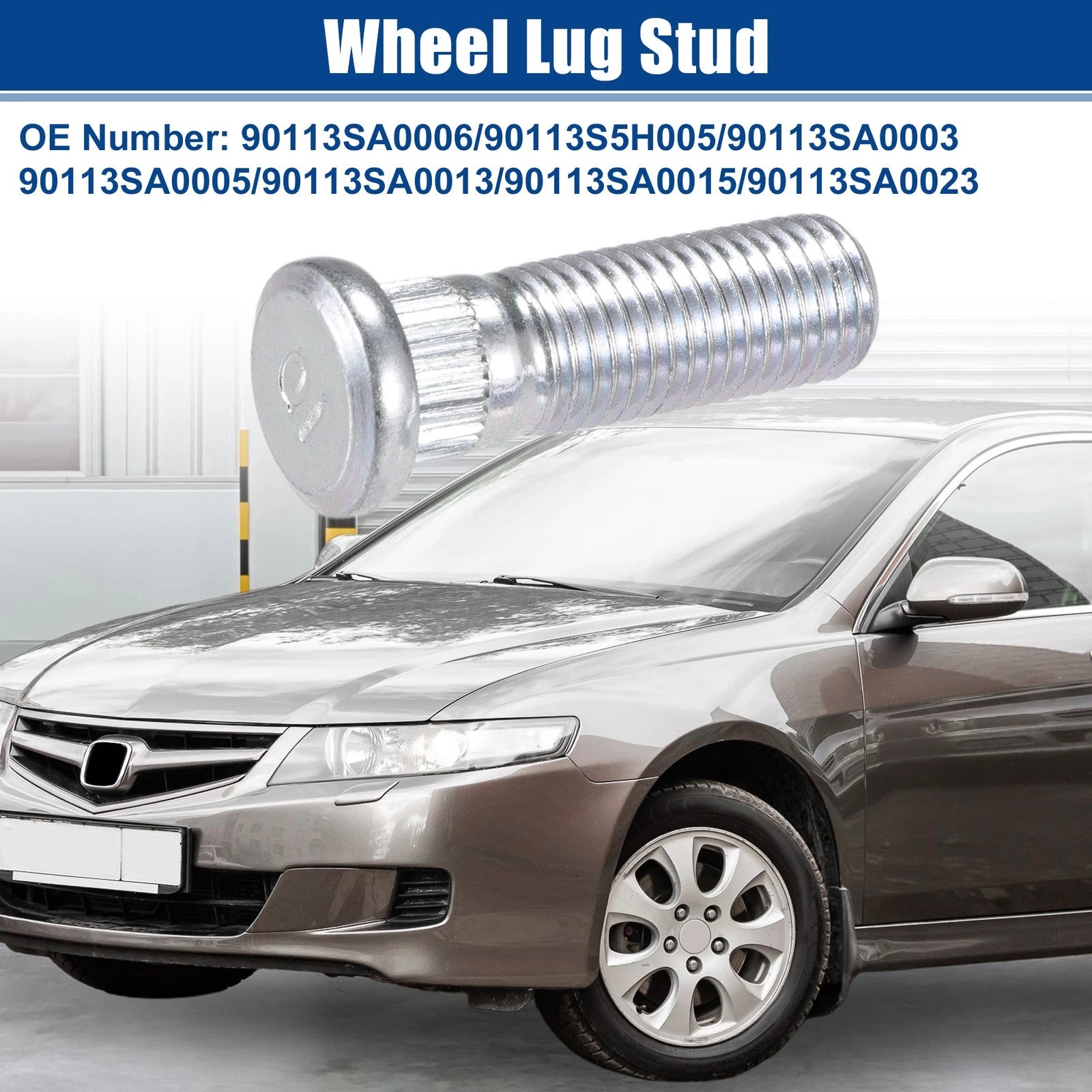 10pcs M12x1.5 Wheel Lug Stud for Honda Accord CR-V (No. 9094202067)