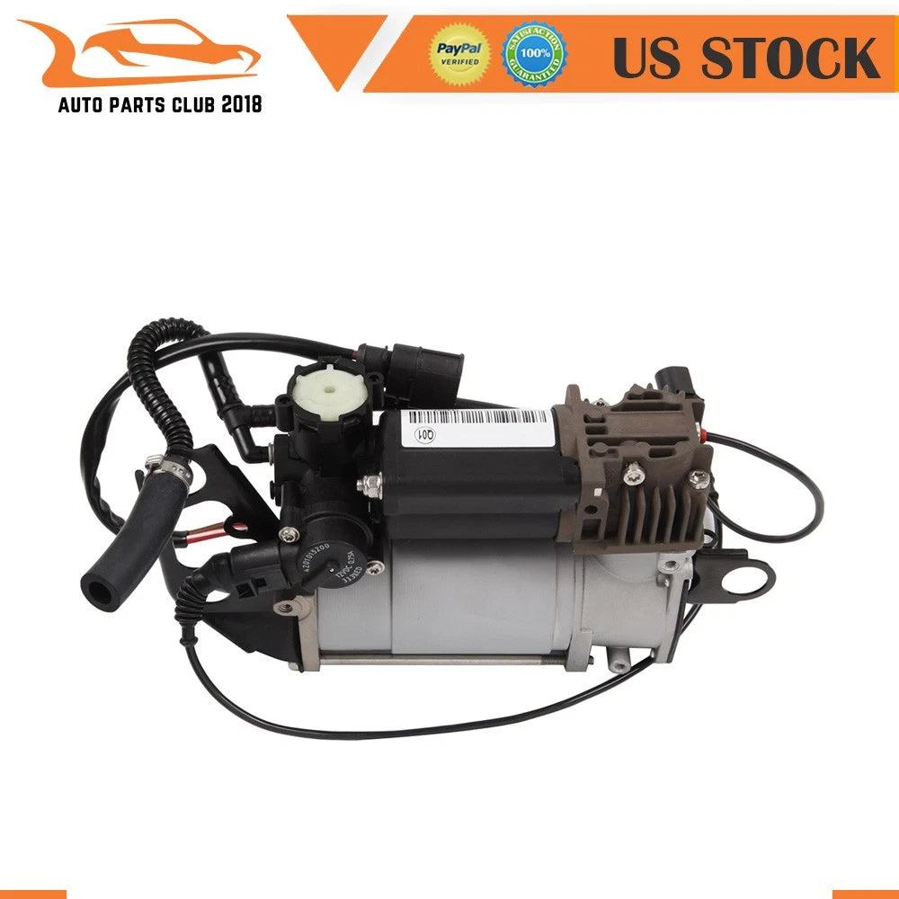 3PCS Air Suspension Kit & Compressor Pump for Audi Q7, Porsche Cayenne (2007–2015)