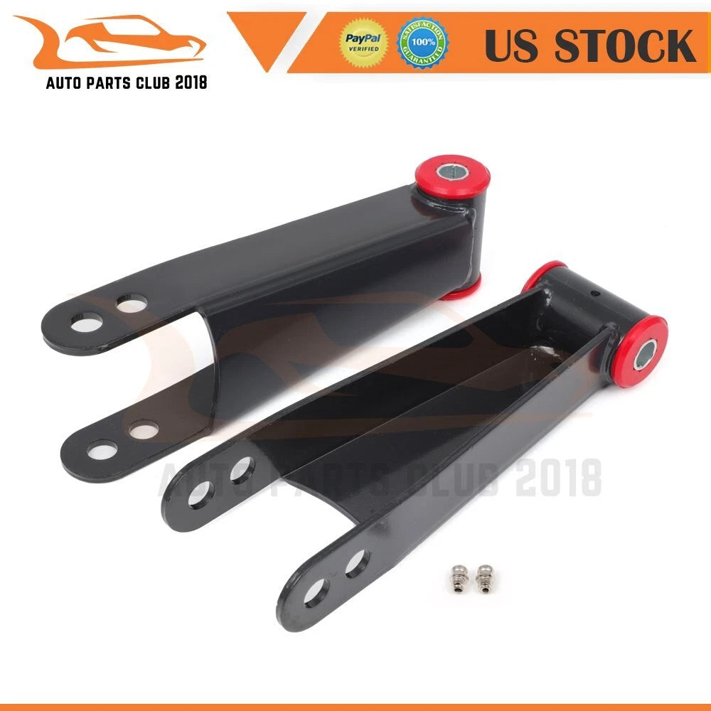 3" Drop Shackle Lowering Kit for Chevrolet Silverado GMC Sierra HD 2500 3500