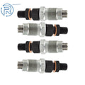 Set of 4 Fuel Injectors for Kubota V2203 V2003 V1903 D1703 (16454-53000, 16454-53905)
