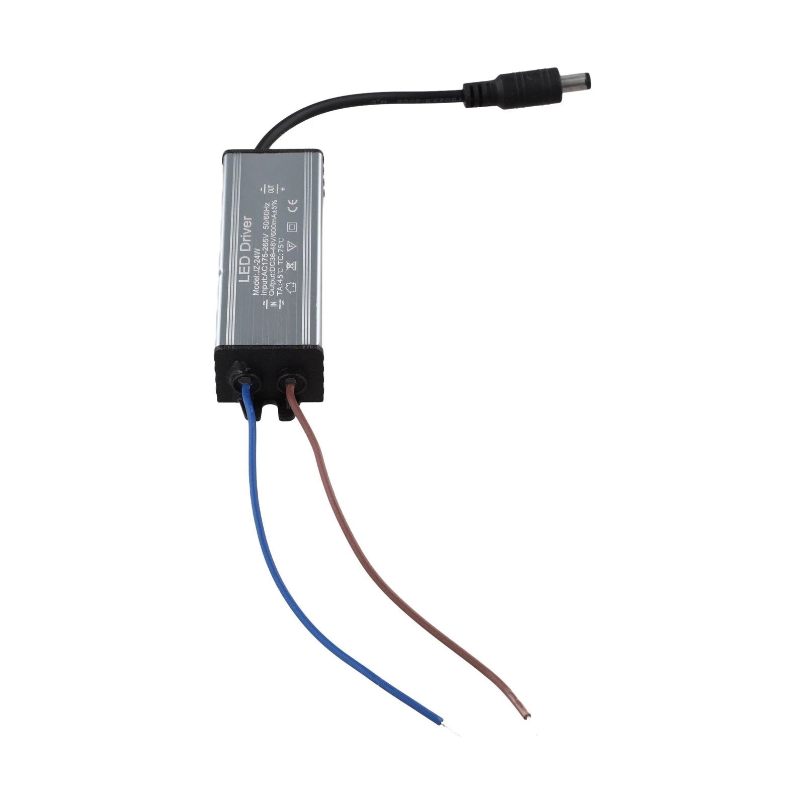 24W LED Driver Waterproof Power Adapter 600mA for LEDs