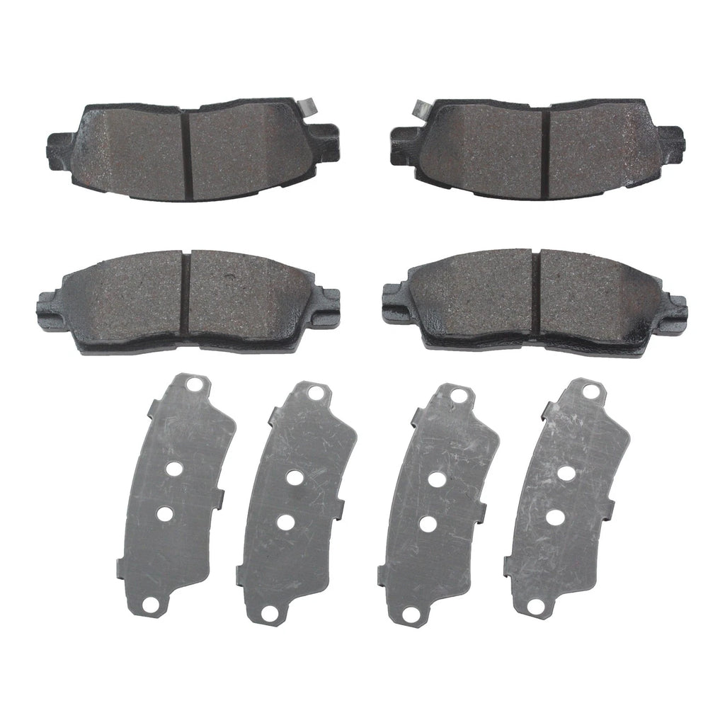 Hella Rear Low-Metallic Brake Pads for Buick Cadillac Chevy GMC Saturn