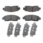 Hella Rear Low-Metallic Brake Pads for Buick Cadillac Chevy GMC Saturn