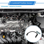 Crankshaft Position Sensor for Dodge B150 3.9L 5.2L (1990-1993) 1 x Pc