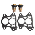 Set of 2 Thermostats and Gaskets for YTR Outboard Engines