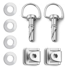 2X Fastening Nut Set A4519880067 for Smart For451 Fortwo (2007–2014)