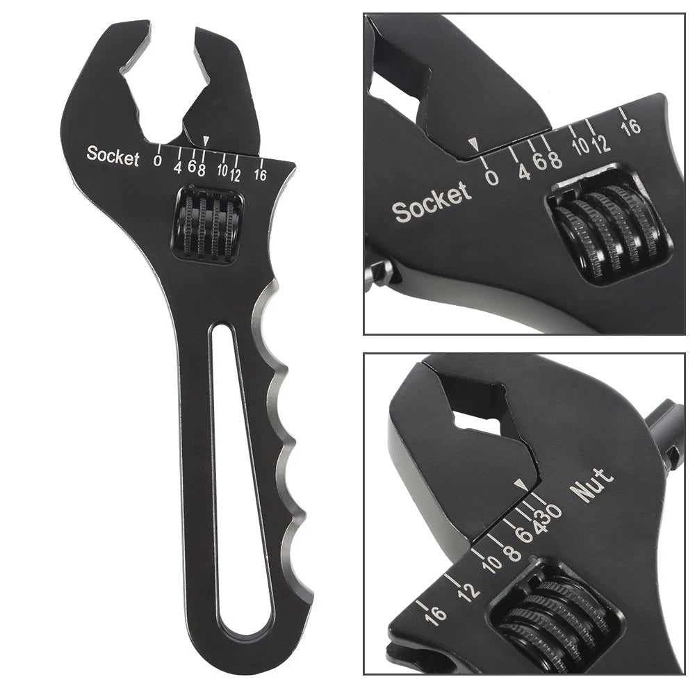 Hose Fitting Wrench for Adjustable Aluminum 3AN-16AN
