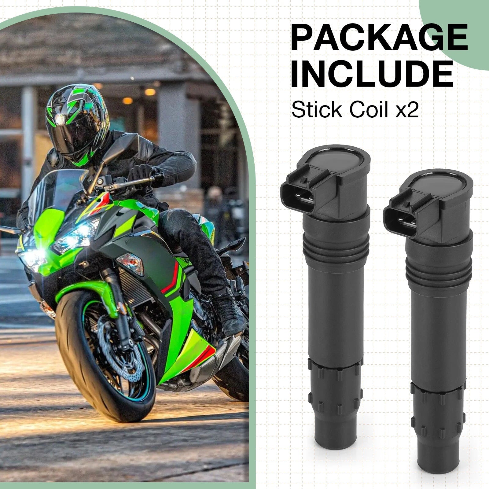 Ignition Coils for Kawasaki Versys 650 (2008-2014)