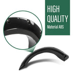 Set of 4 Pocket Rivet Bolt-On Fender Flares Smooth Black for Ford Ranger