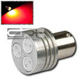 3X 1156 3 SMD 12V Bright Red LED Bulbs for Interior/Brake/Turn Signal