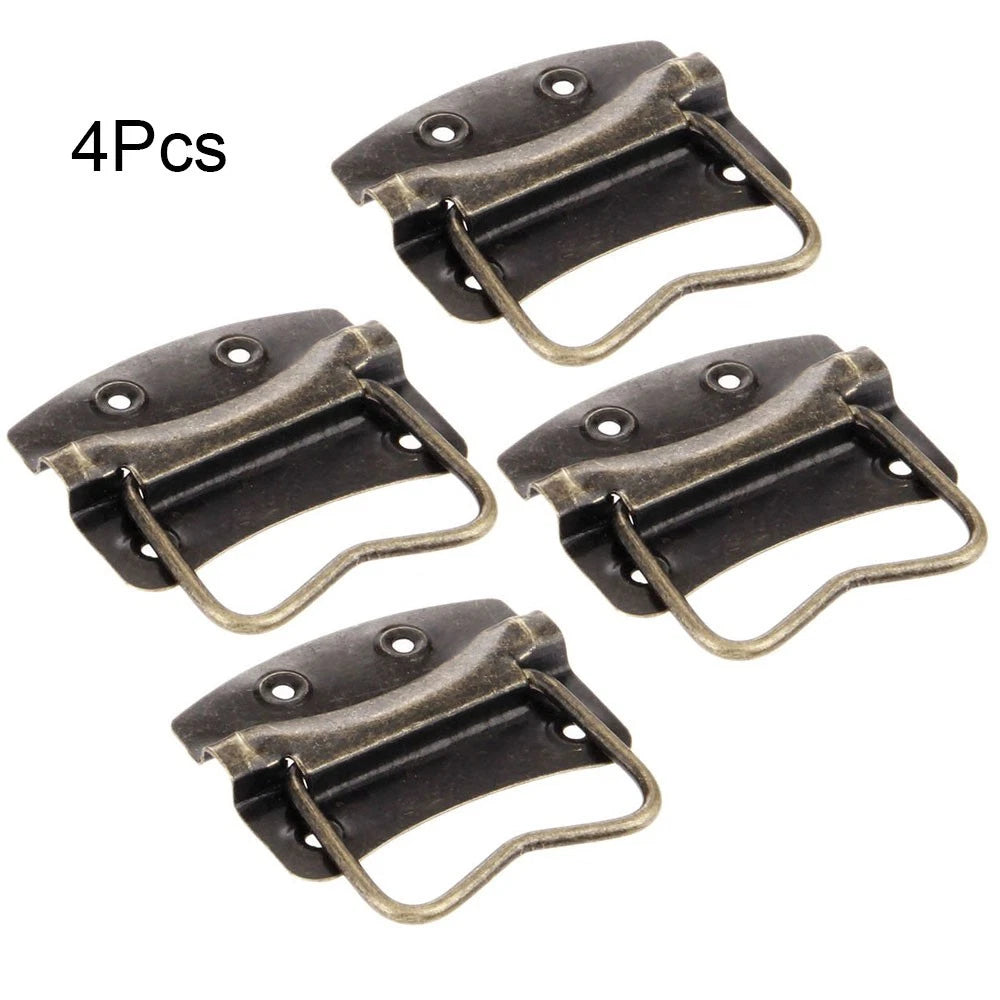 Set of 4 Vintage Door Pull Handles for Suitcase Toolbox Drawer