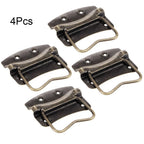 Set of 4 Vintage Door Pull Handles for Suitcase Toolbox Drawer