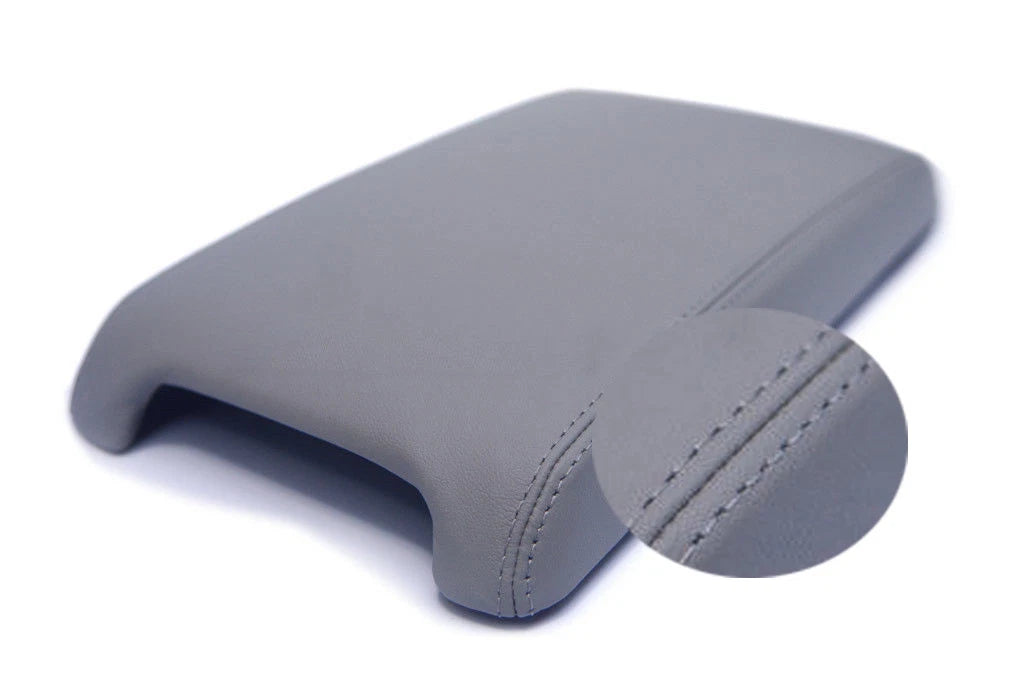 Center Console Armrest Cover for Toyota Camry (2012–2017) Gray Leather