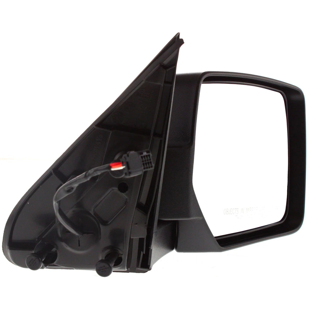 Power Mirror Set for Jeep Liberty (2008–2012) Textured Black Manual Folding