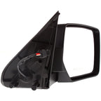 Power Mirror Set for Jeep Liberty (2008–2012) Textured Black Manual Folding
