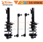 Front Complete Strut Assembly and Sway Bar Link Kit for Ford Focus (2008–2011)
