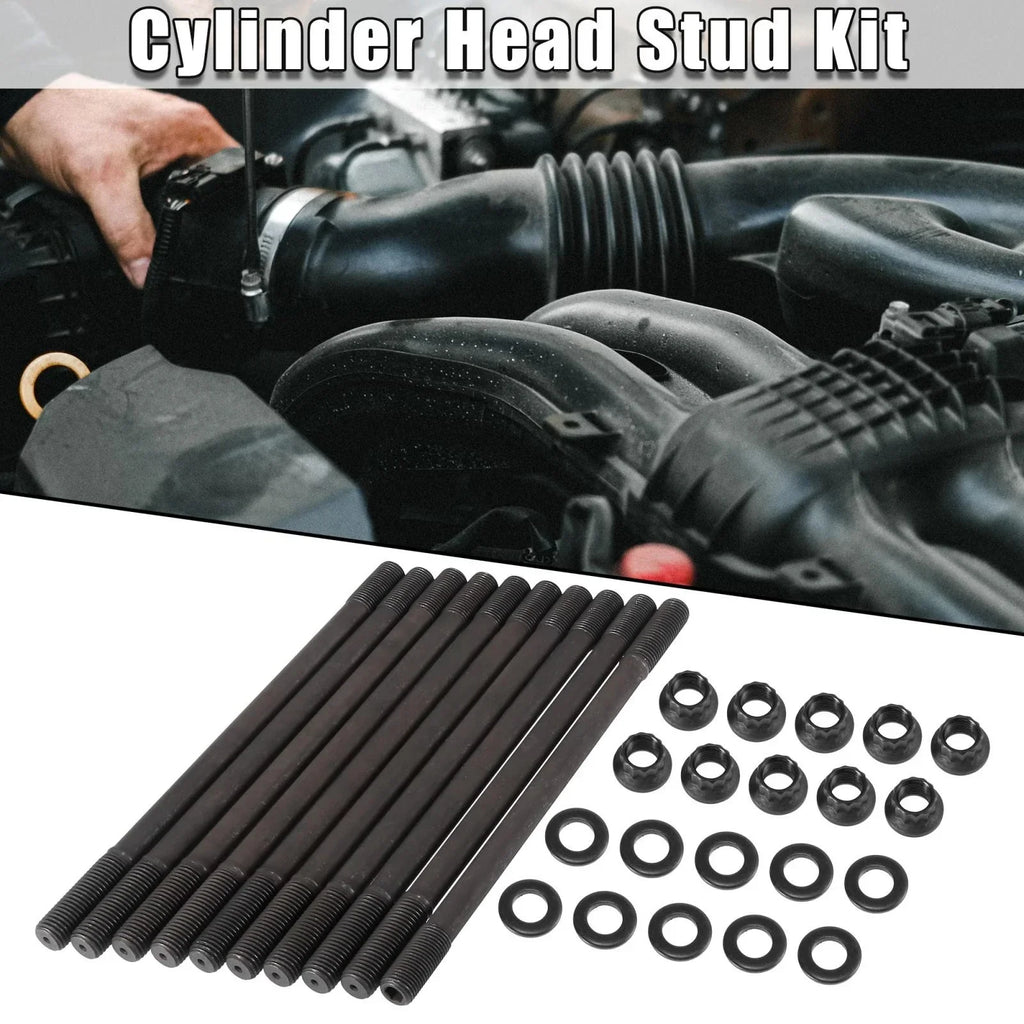 Cylinder Head Stud Kit for Honda Prelude 2.2L H22 H22A4 H23A H23A1 VTEC (1992-2001)
