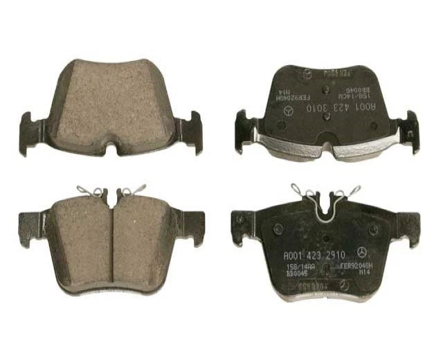 Set of 4 Rear Disc Brake Pads for Mercedes (0004208200)