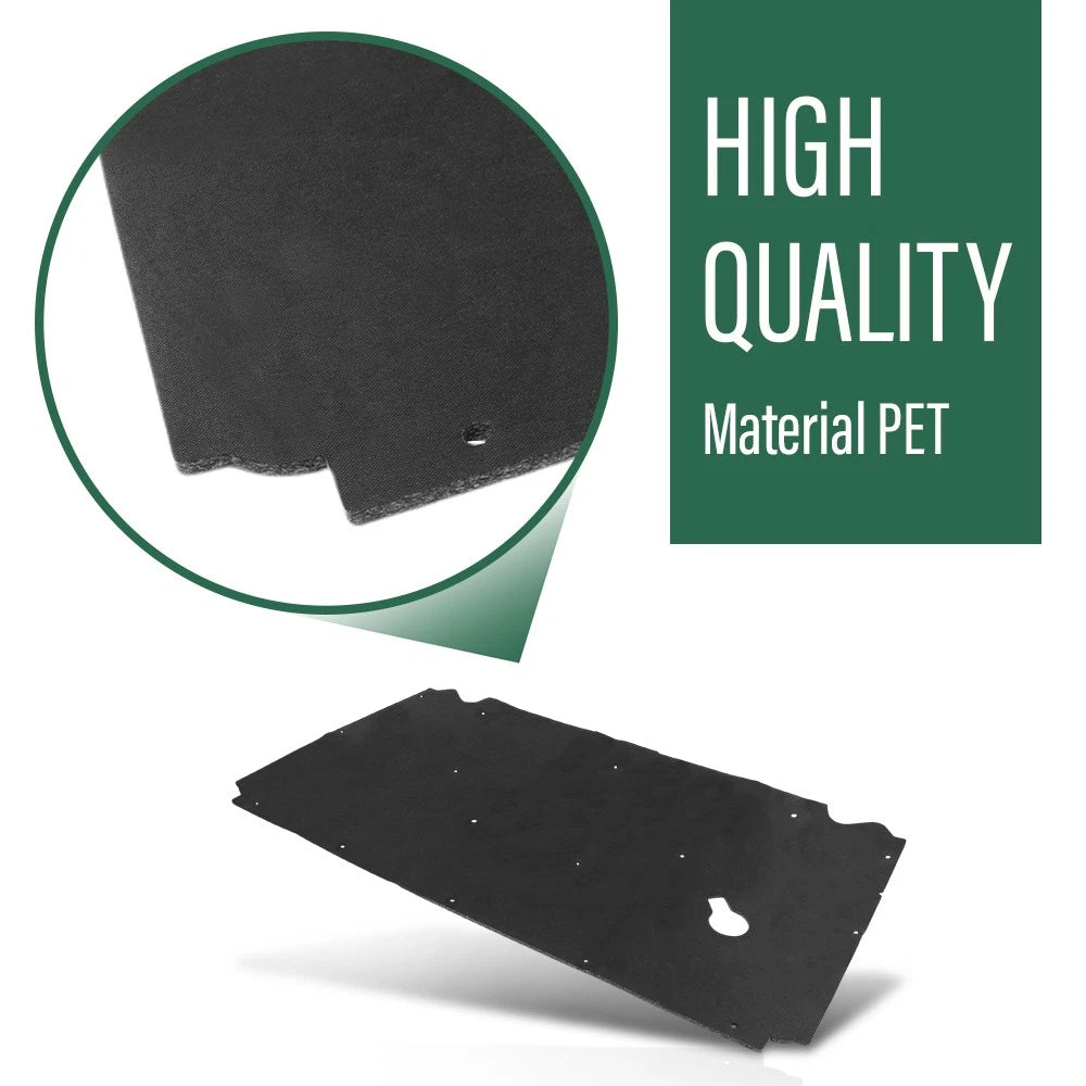 Hood Insulation Pad with Clips for Jeep Grand Cherokee (1993–1998)