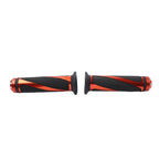 7/8" Orange Rubber Gel Hand Grips for Yamaha MX ATV Dirt Bike