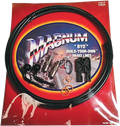 Brake Line Kit for MAGNUM Single Disc (10mm-90?, 6', Black Stainless)