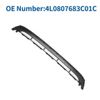 Front Lower Hood Bumper Grille for Audi Q7 (2010–2015) Black ABS Plastic