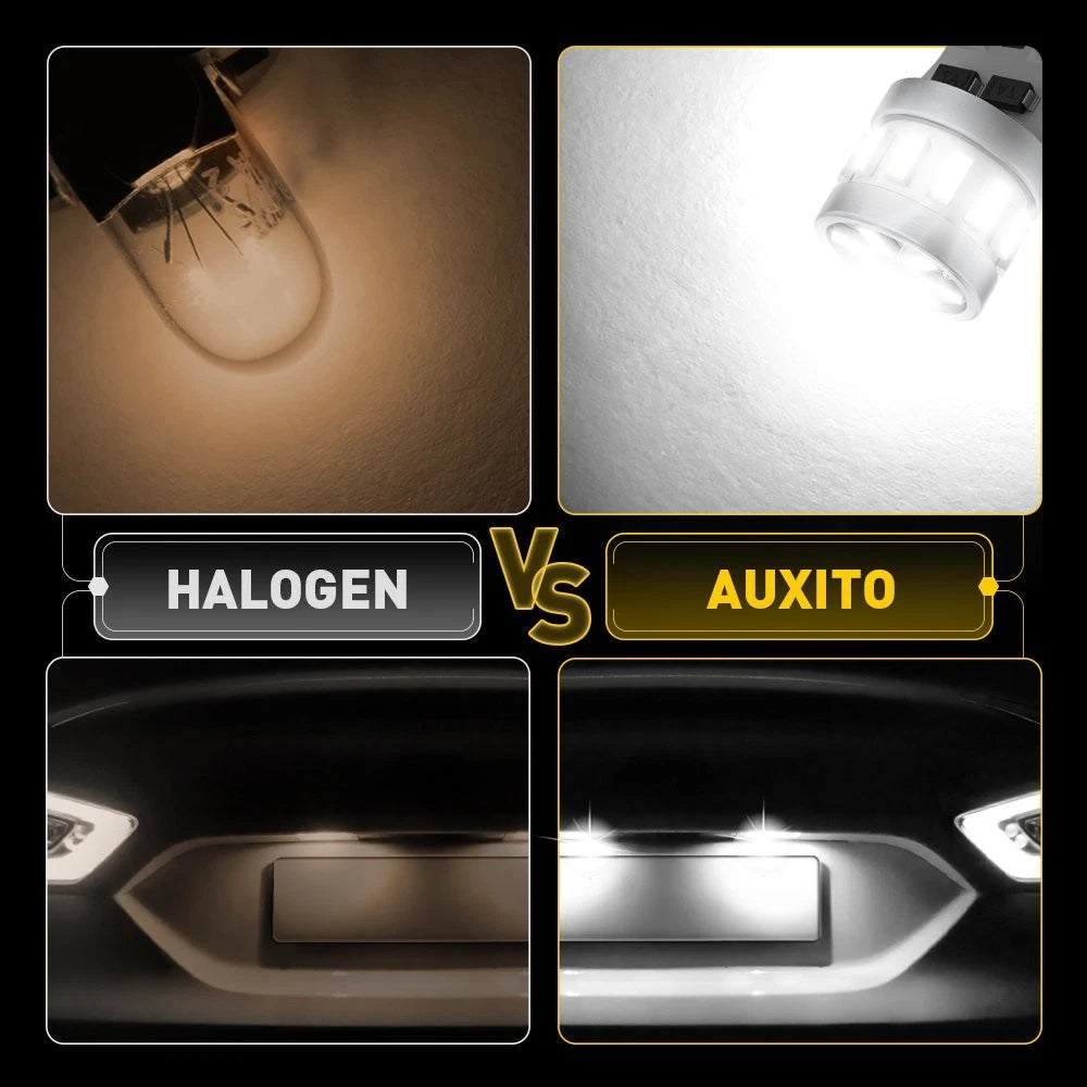 T10 168 W5W LED License Plate Light Bulbs for (2025)