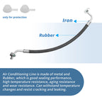A/C Refrigerant Liquid Hose for Hyundai Tucson (2004–2009) No. 977622E100
