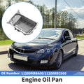 1 Pc Engine Oil Pan No.11200RRBA00 for Honda Civic Si 2.0L (2006–2011)