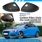 Replacement Mirror Cap Cover for Audi A3/S3 8V (2015–2021) Carbon Look