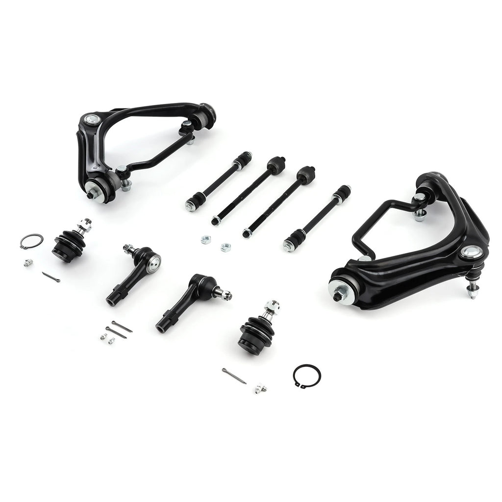 10pc Front Upper Suspension Kit for Ford Explorer (2002–2005) Ball Joint Tie Rod