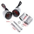 Rear Chrome LED Running Brake Turn Signal Light for Harley XL883 1200 (1992–2017)