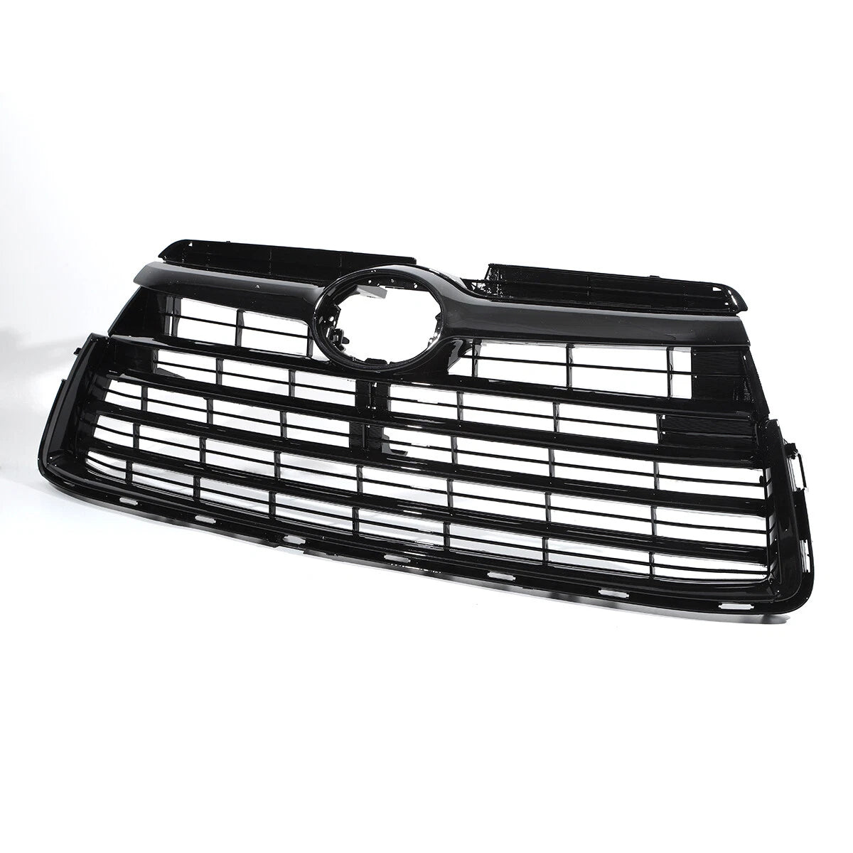 Gloss Black Front Bumper Upper Grille for Toyota Highlander (2014–2016)