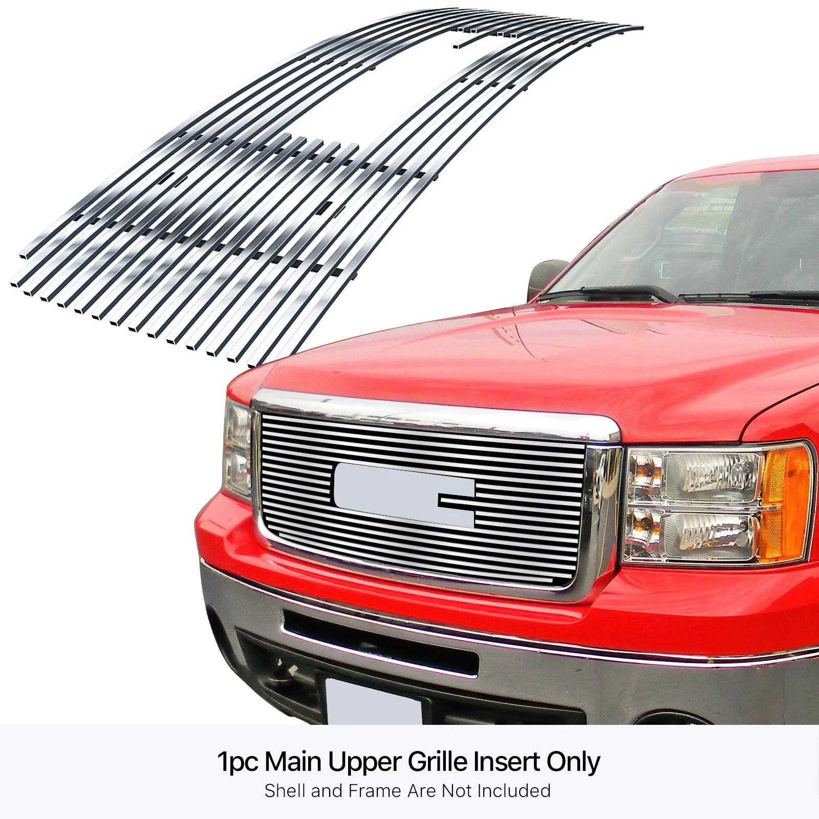 Stainless Steel Billet Grille Insert for GMC Sierra Denali 1500 (2007-2013)
