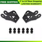 2X Rear Drop Shock Extender Kit for Chevy GMC C1500 (1988–1998)