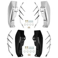 Chrome/Black Mid-Frame Air Deflector Trim for Harley Touring Trike (2009–2023)