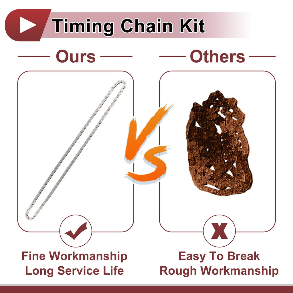 Timing Chain Kit for Buick Encore, Chevrolet Cruze, Sonic, Trax 1.4L (2013–2016)