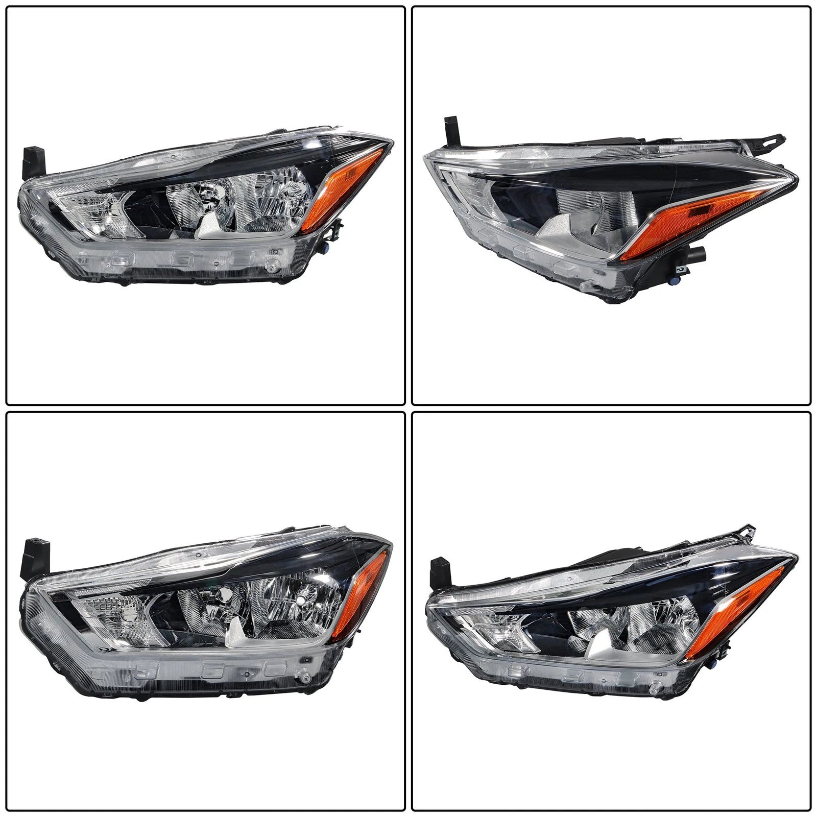 Chrome Halogen Headlight for Nissan Kicks (2018-2020) Left Side