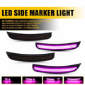 4X Dynamic Purple LED Side Marker Light for Dodge Charger (2015–2023)