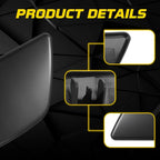 Set of 2 Headlight Washer Nozzle Covers for Volvo XC90 (2007–2014)