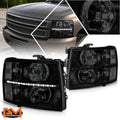 Factory Style Headlights for Dodge Ram 1500-3500 (2009–2012) Black Amber