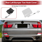 Tow Hook Cover Cap for BMW X5 E70 (2011–2013) No. 51127271815 White